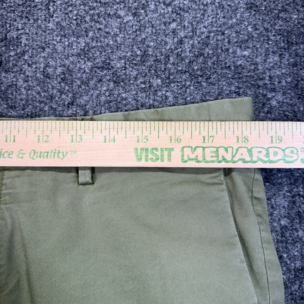 Polo Ralph Lauren Stretch Slim Fit Chino Pants Mens 36x32 Green Cotton Blend